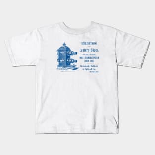 1893 Stereopticons and Lantern Slides Kids T-Shirt